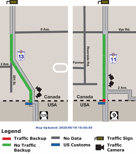Aldergrove & Sumas Crossing